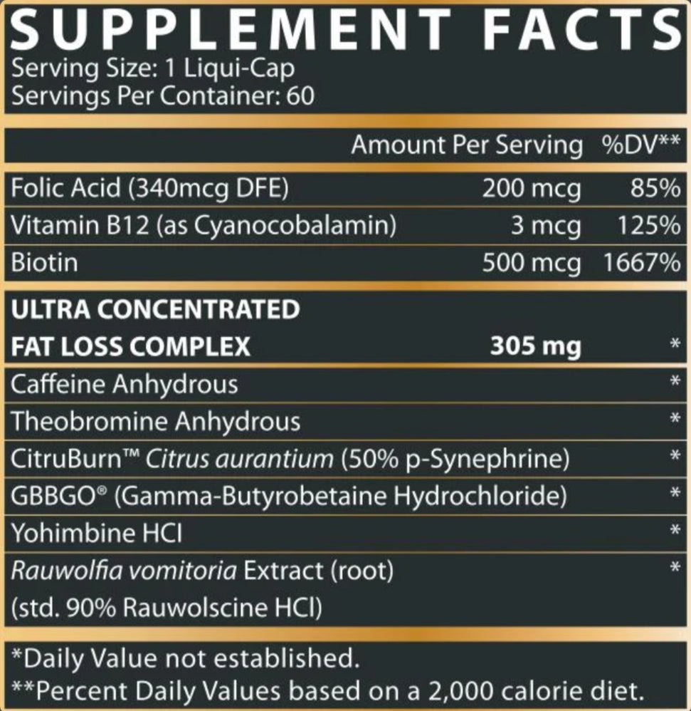 Lipo 6 Hers Ultra Concentrate by Nutrex — Extreme Fat Burner for Women